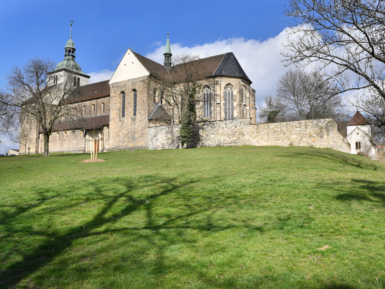 Außenansicht des Klosters St. Marienberg in Helmstedt 