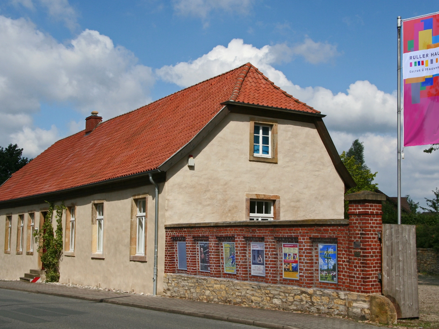 Außenansicht des Ruller Hauses in Wallenhorst