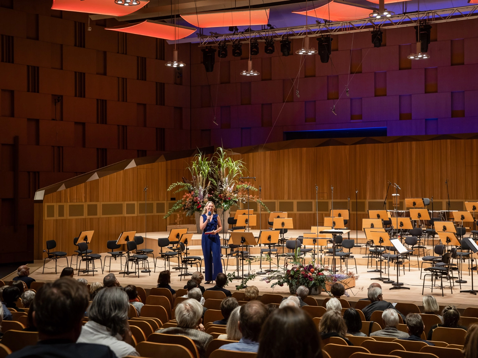 Impression Finale Joseph Joachim Violinwettbewerb 2021 im Großen Sendesaal des NDR Landesfunkhauses Hannover