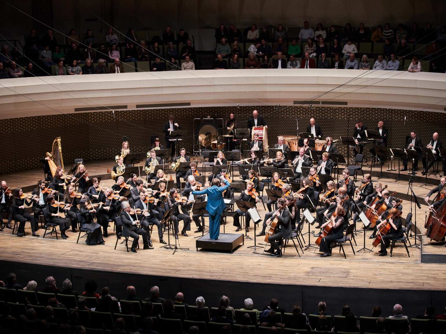 Konzertimpression des Residentie Orkest The Hague unter der Leitung von Anja Bihlmaier 